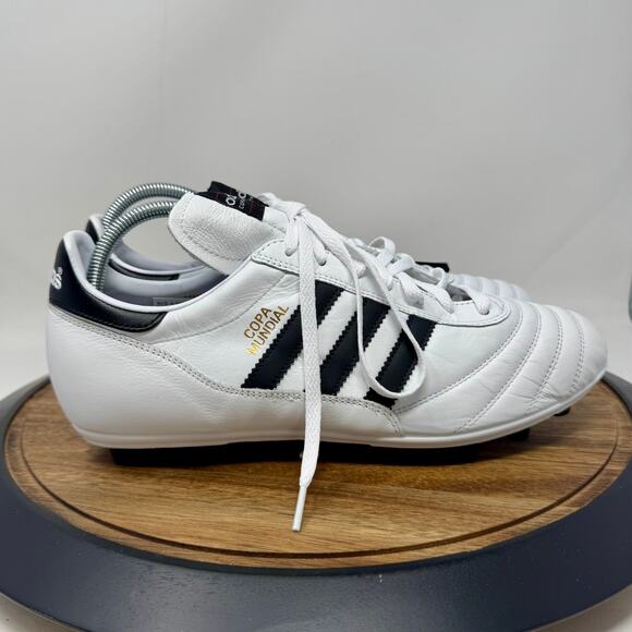 Adidas Copa Mundial Soccer Cleats White Leather Men's 11 NWT - Picture 1 of 8